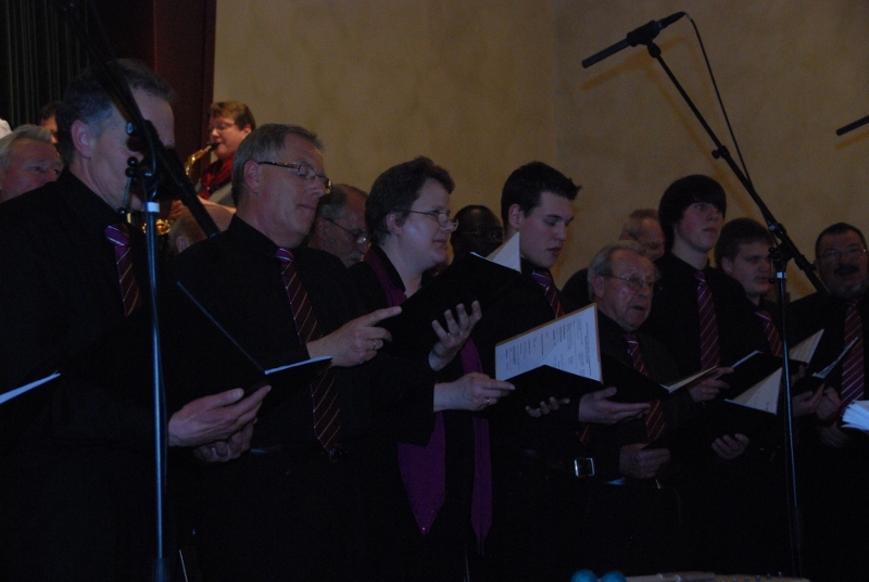 20.03.2010: Blech trifft Stimme - 3. Konzert mit dem Blasmusikverein